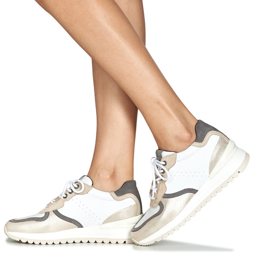 Geox - D DESYA A - Blanc / Beige