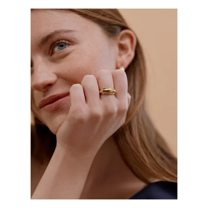 Louise Damas Bague Gyptis | Doré