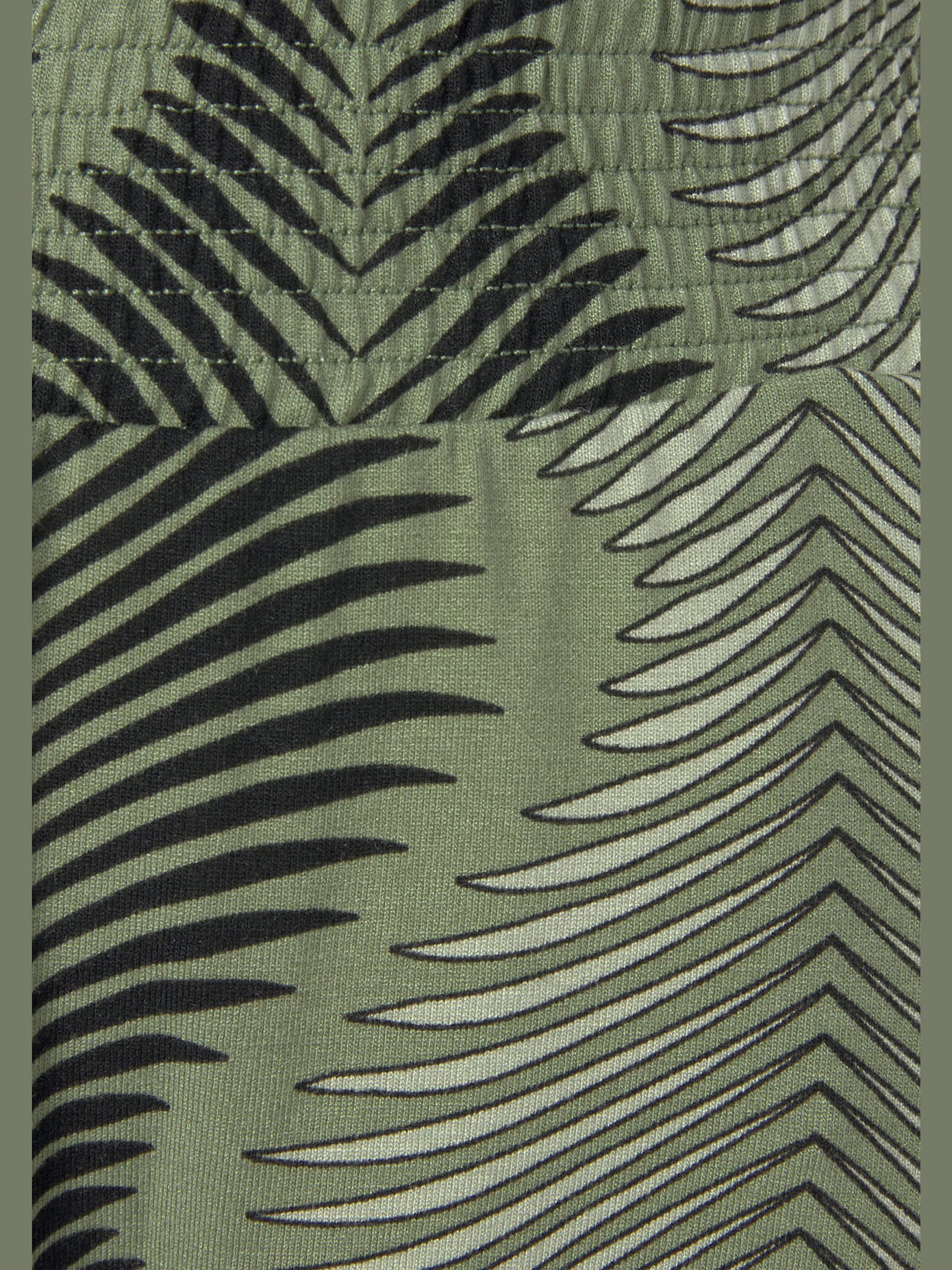 Short de pyjama short avec imprimé palmiers graphique