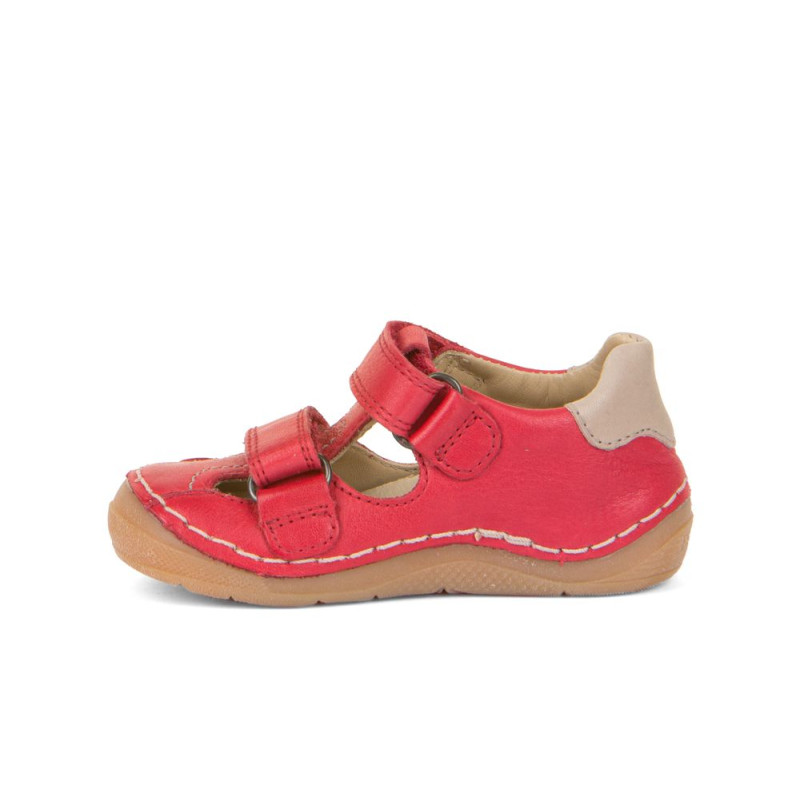Froddo Froddo Amplio Paix Sandales Deux Scratchs Rouge