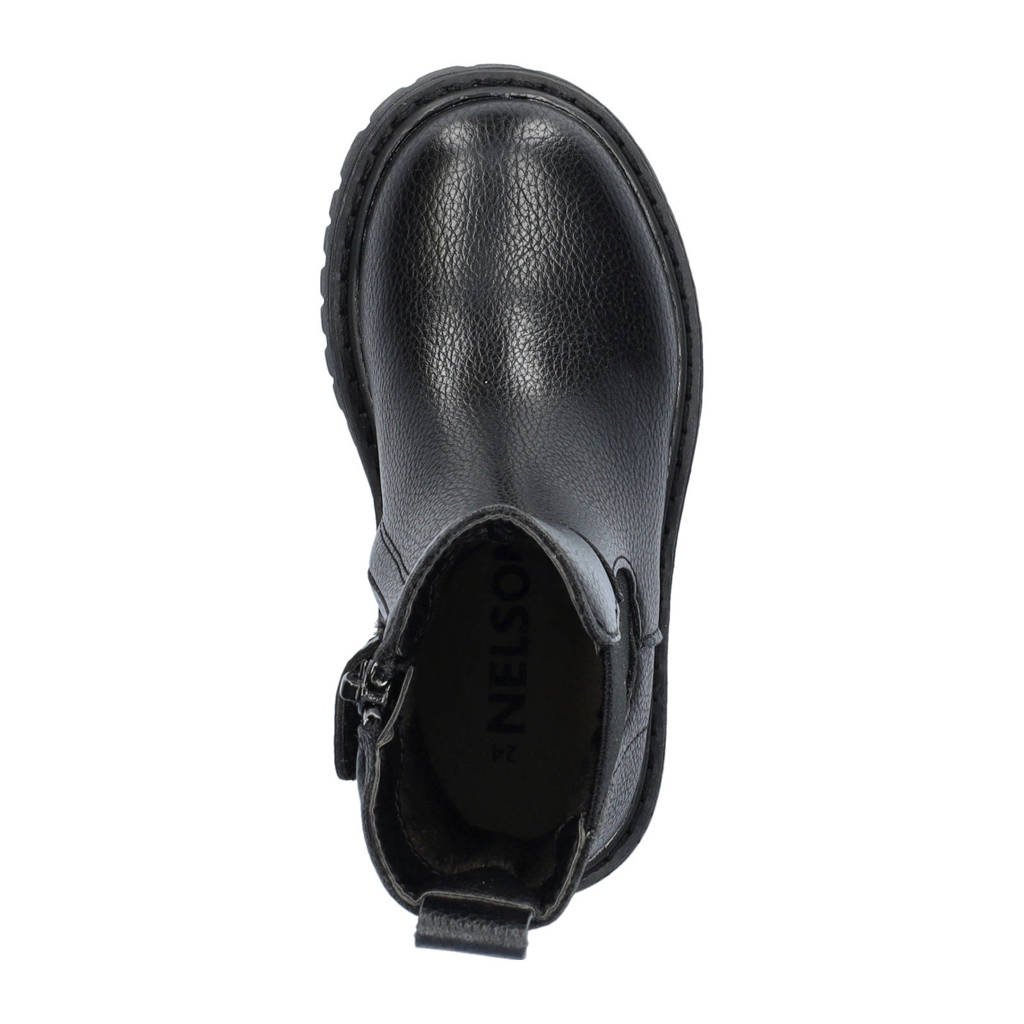 Nelson Kids chelsea boots zwart