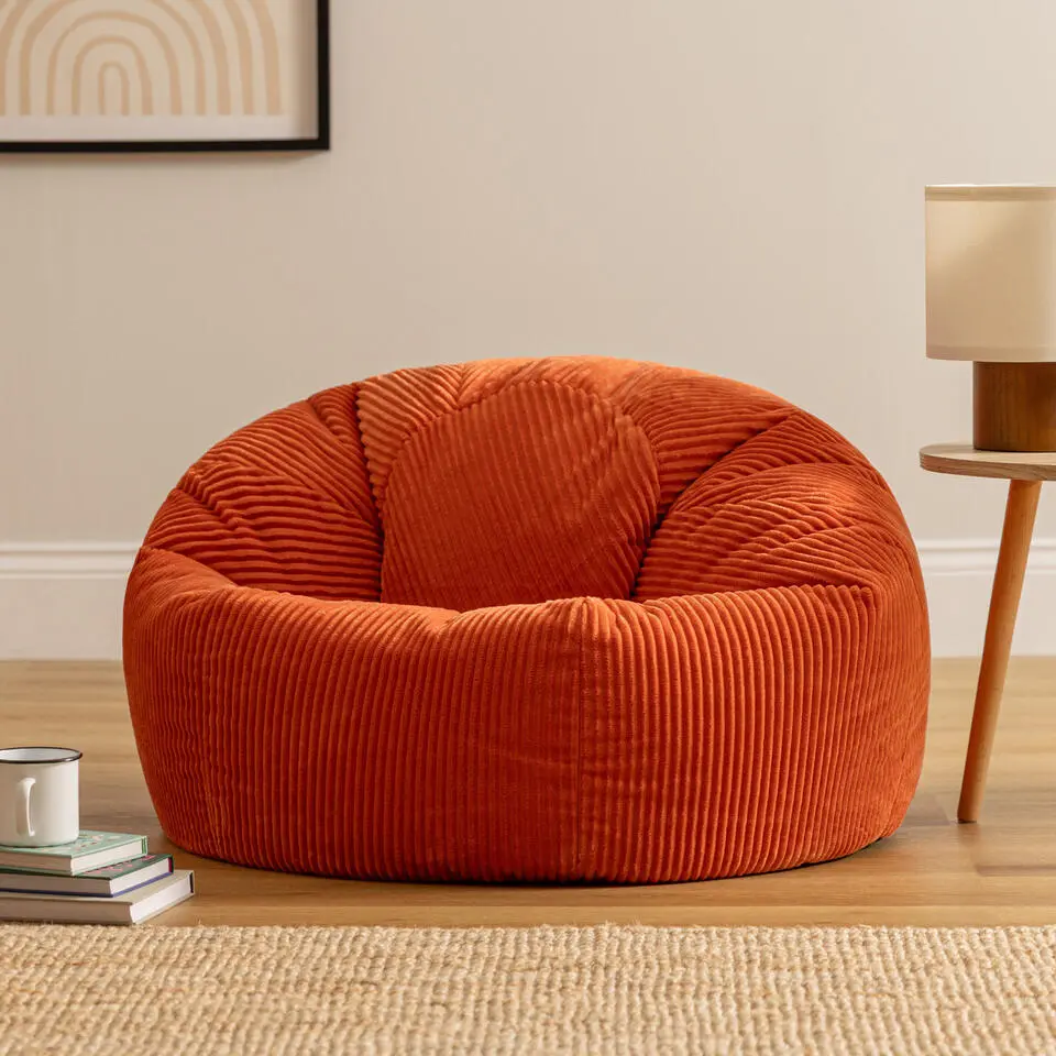 icon Zitzak Kingston - Corduroy Zitzak Volwassenen - Oranje