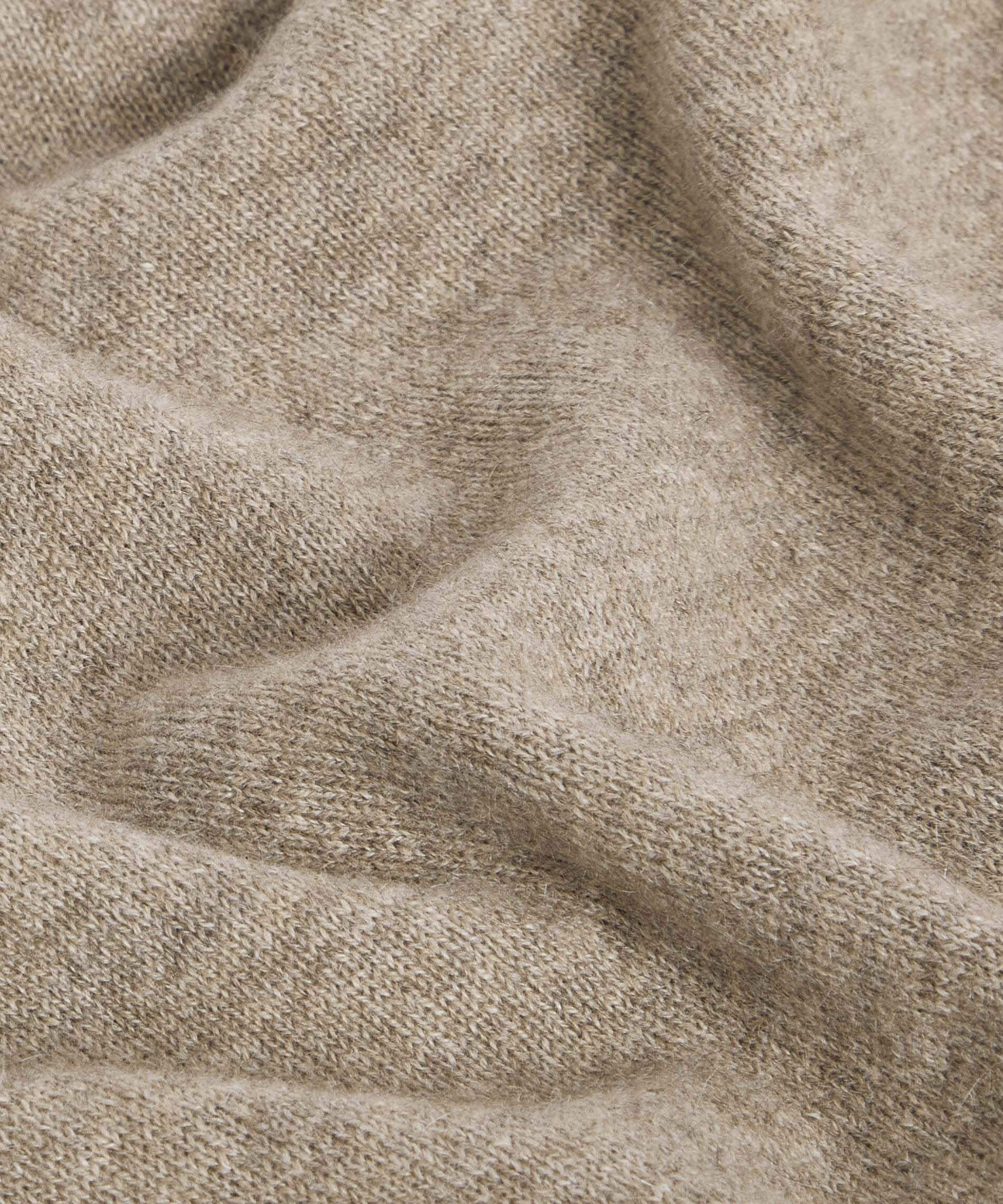 Pull col roulé en cachemire | Beige