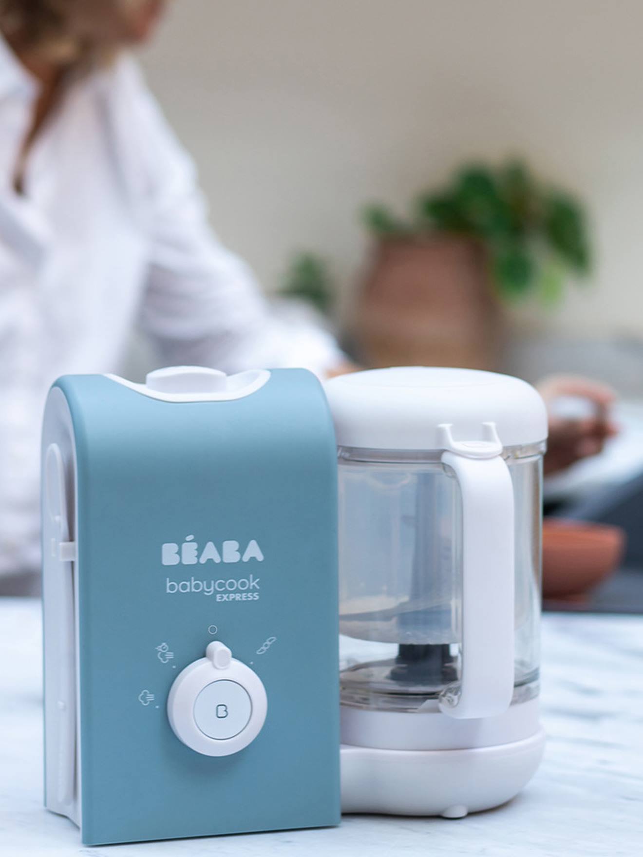 Processador de alimentos Babycook Express BEABA azul