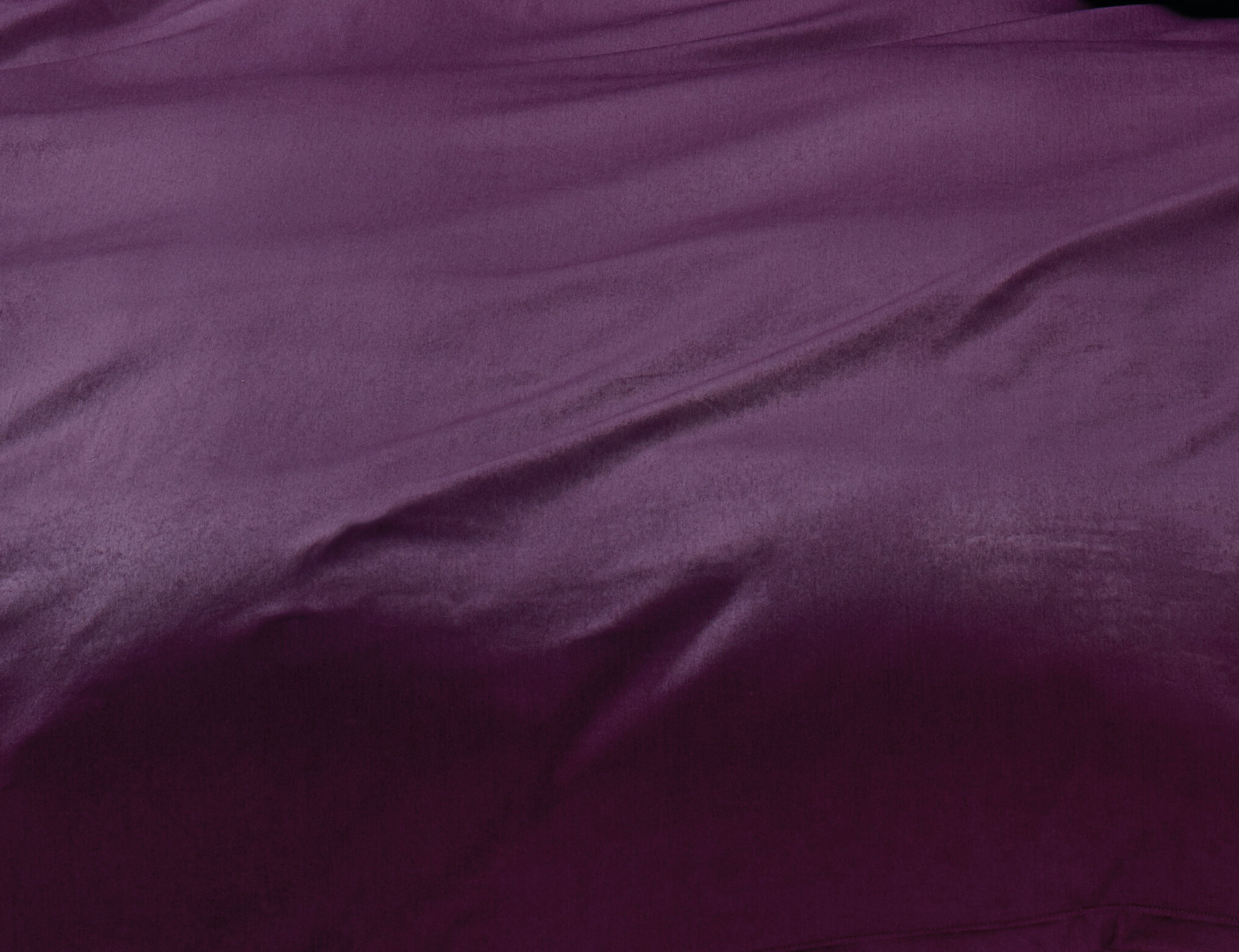 Uni Satin Bettwäsche mit Biese