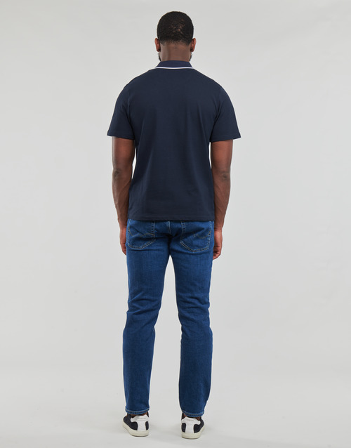 Jack & Jones - JCOLOGAN POLO SS - Marine