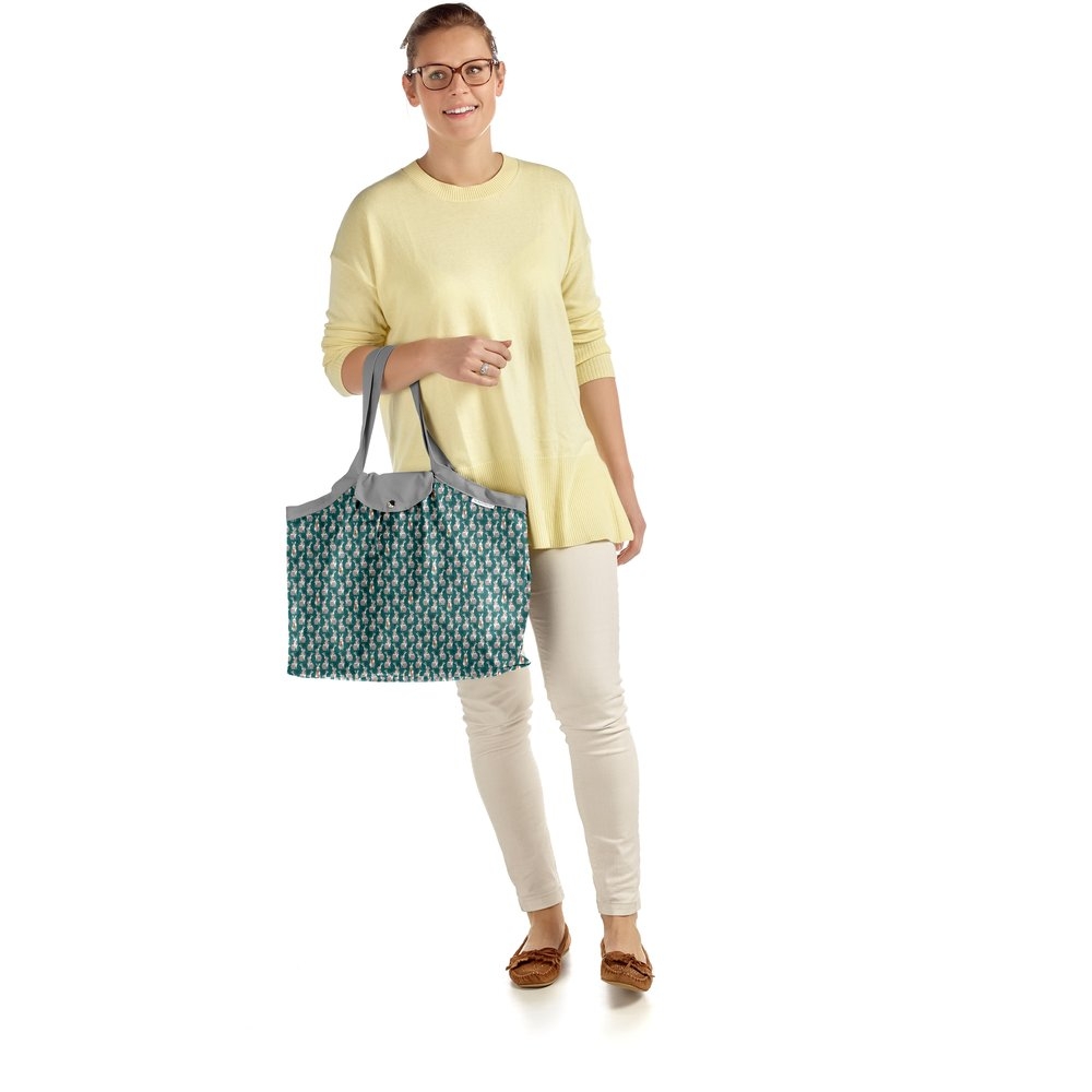 Sac Cabas Taille Moyenne Plissé Lapinou
