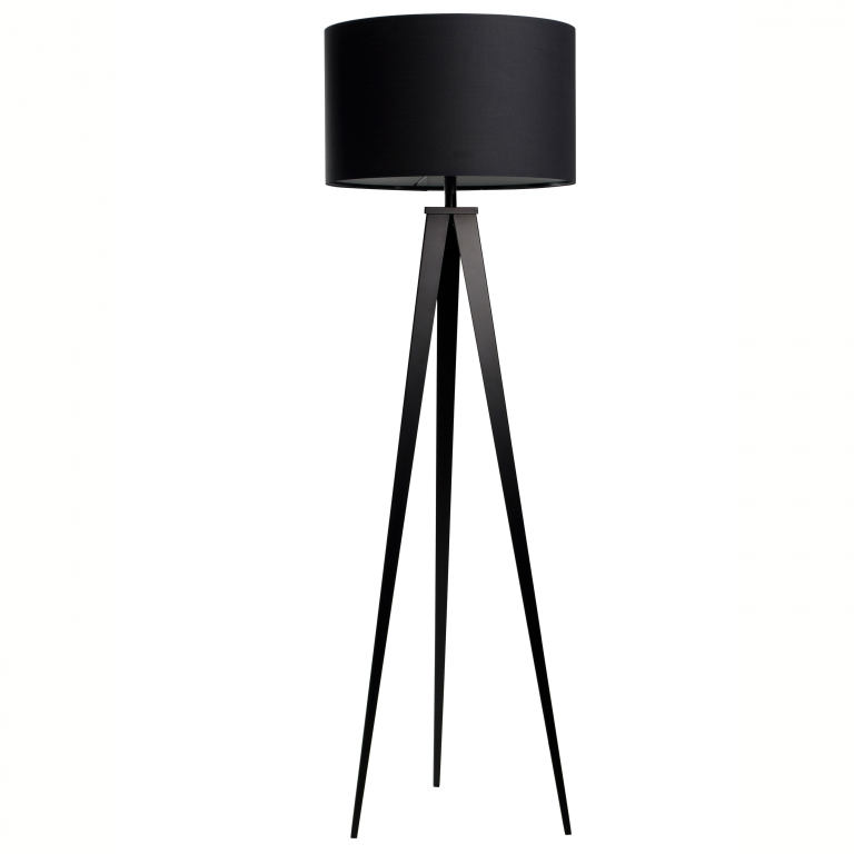 Zuiver Tripod vloerlamp zwart driepoot