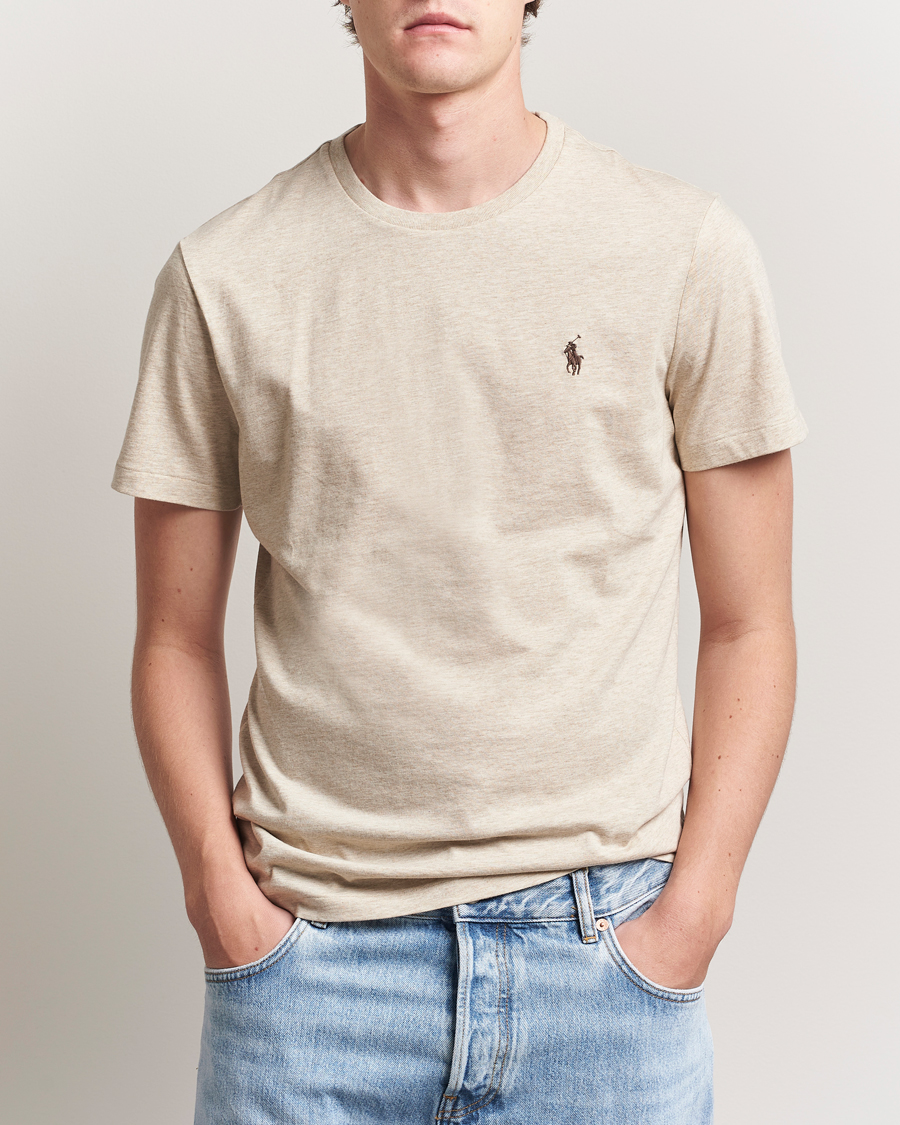 Polo Ralph Lauren Crew Neck T-Shirt Expedition Dune Heather