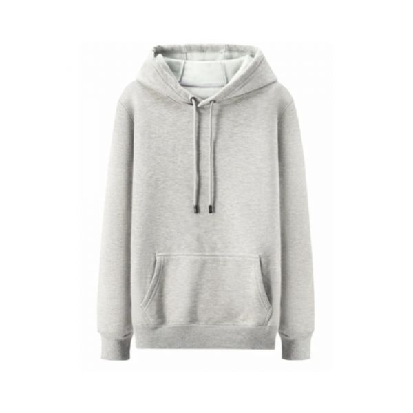 Sweat com Capuz Cinza XL