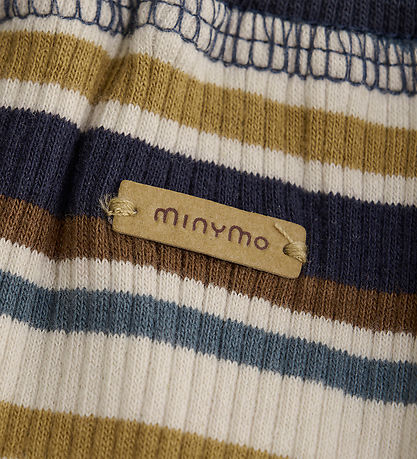 Minymo Hosen - Rib - Pariser Nacht m. Streifen