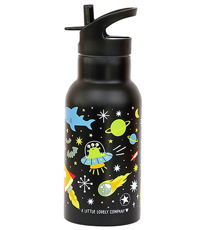 A Little Lovely Company Trinkflasche - 350 ml - Edelstahl - Ga