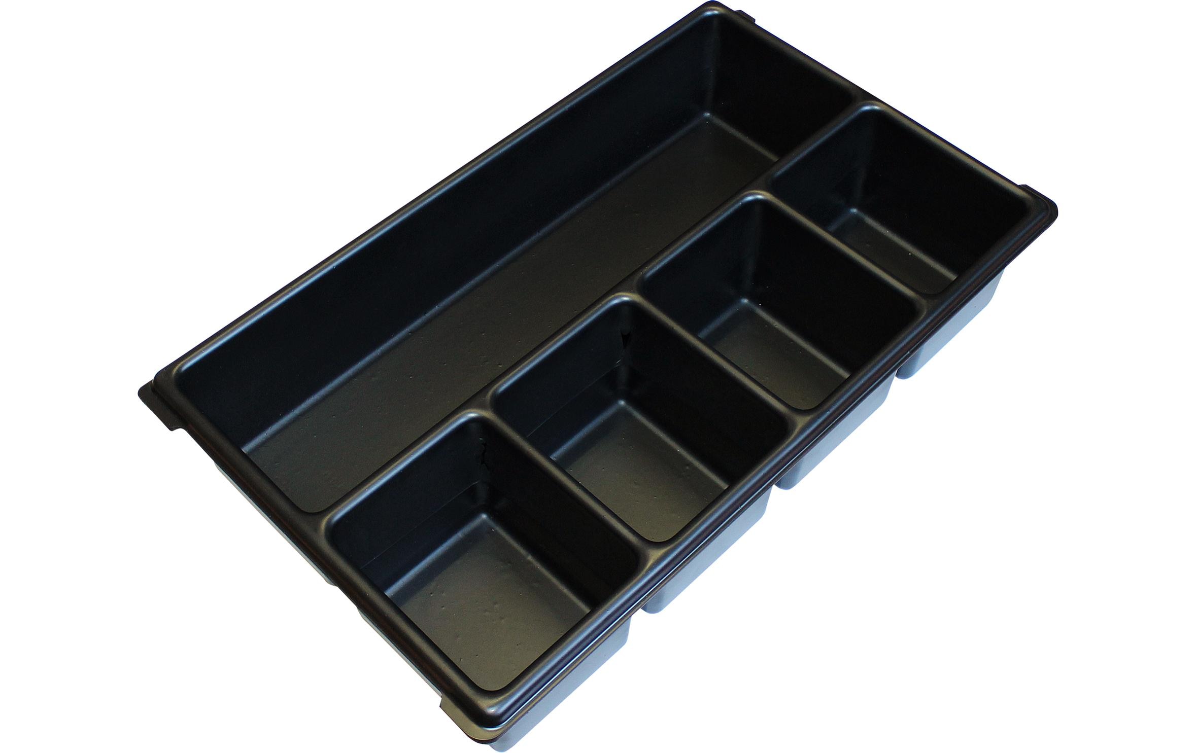 Kleinteileeinsatz XL-Boxx mit 5 MuldenKleinteileeinsatz mit 5 Mulden