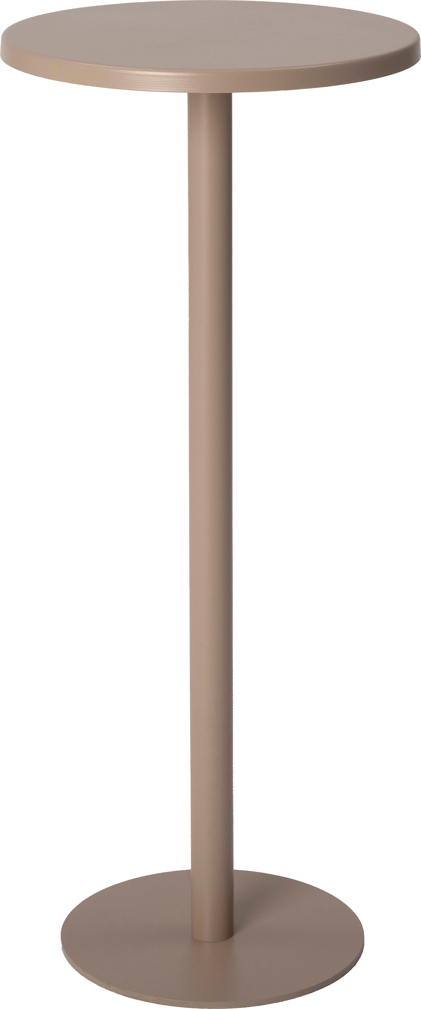 Intratuin bijzettafel Kitty beige D 40 H 90 cm