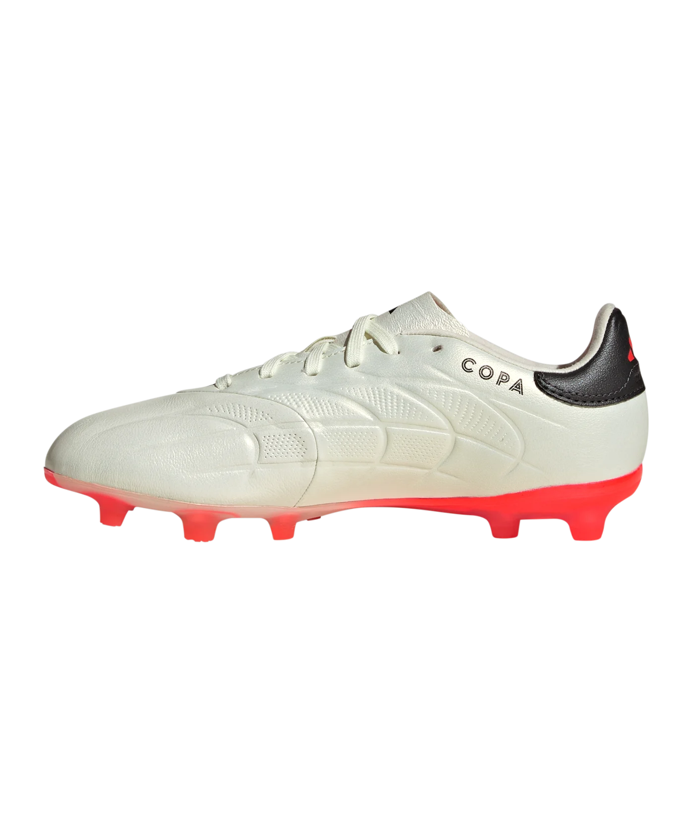 adidas COPA Pure 2 Elite FG Solar Energy Kids Weiss Schwarz Rot