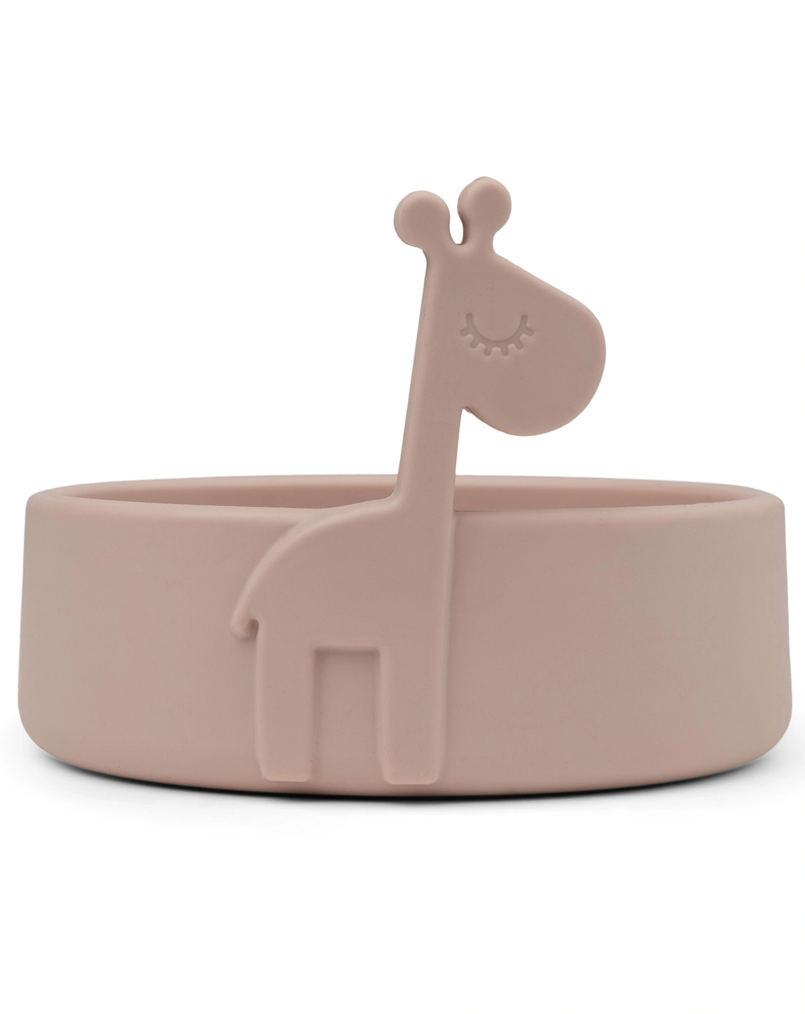 Silikon-Schüssel PEEKABOO - RAFFI in rosa