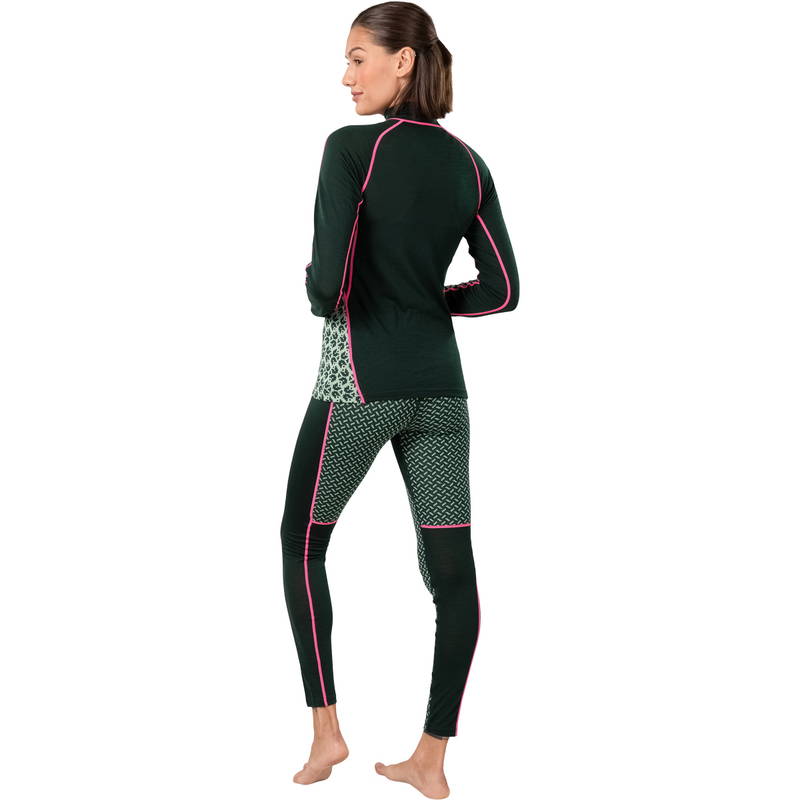 Kari Traa Lekker Merinould 1/2 Zip Skiundertrøje Dame