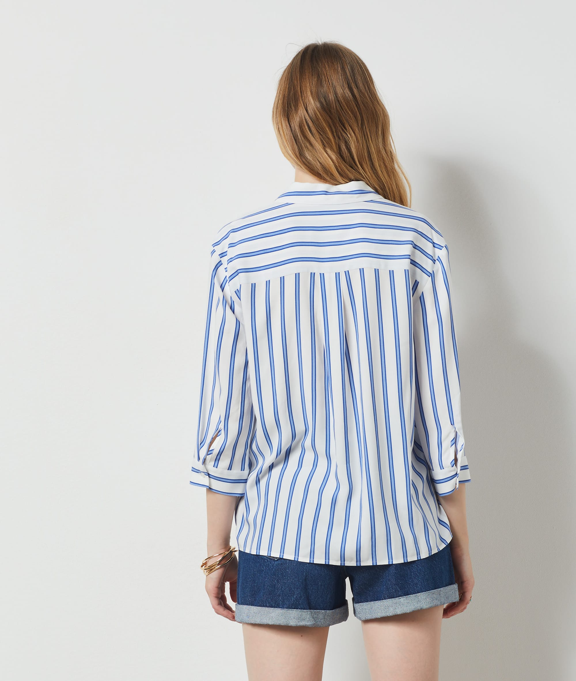 Blouse à rayures