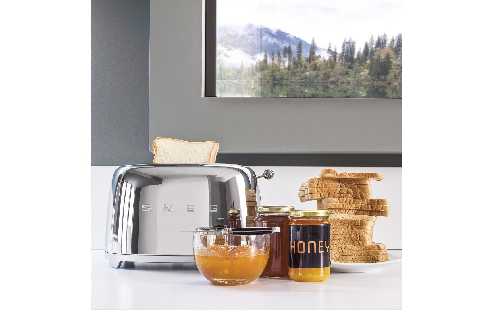 Toaster 50'S Retro Style TSF01SSEU Metall<br>Klassischer Toaster