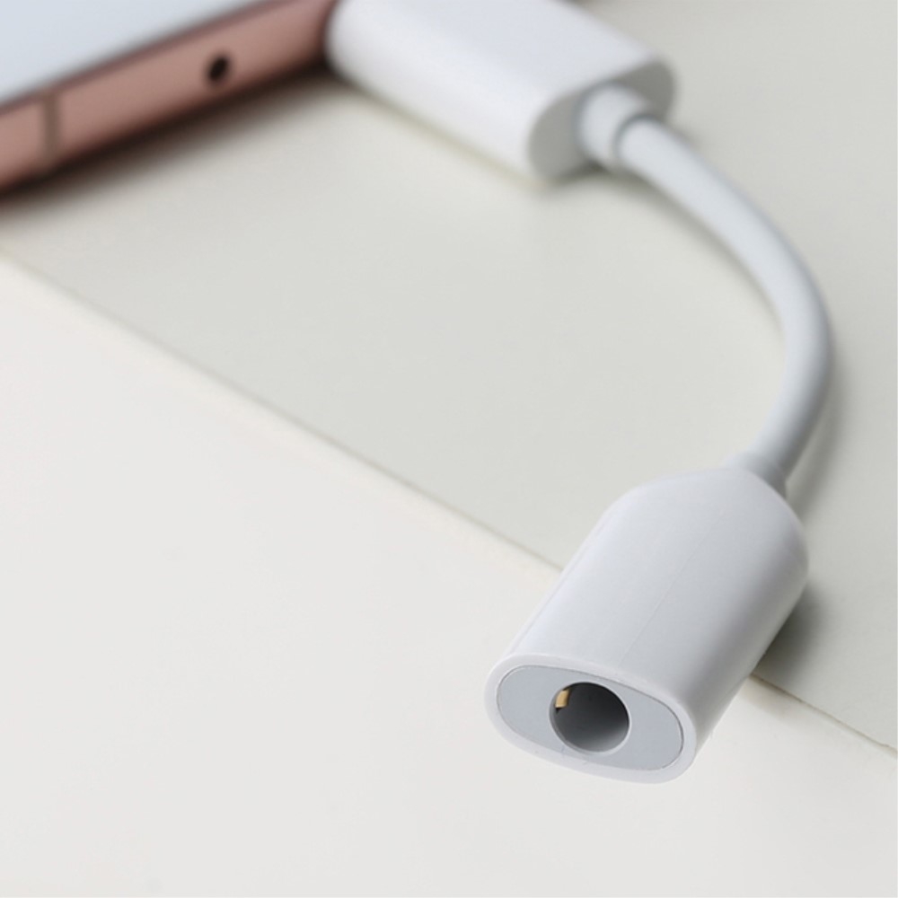 USB C auf 3.5mm AUX Audio Adapter Kabel (SJV4091TY) - Weiss