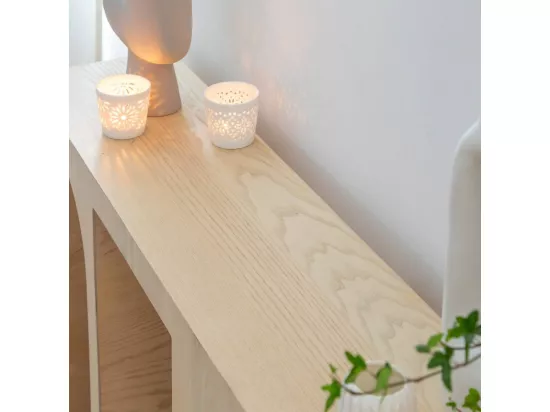 Console en chêne Octave