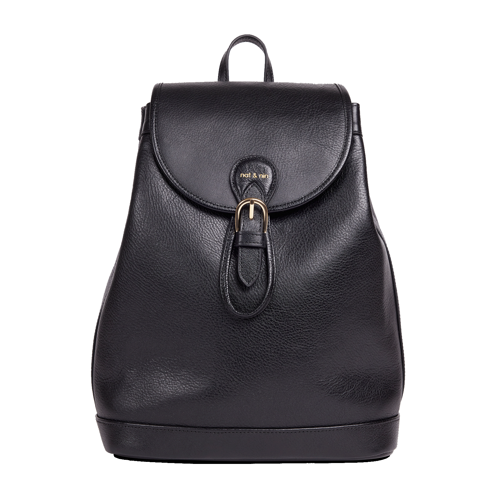 JUDE - Sac à dos en cuir | Noir