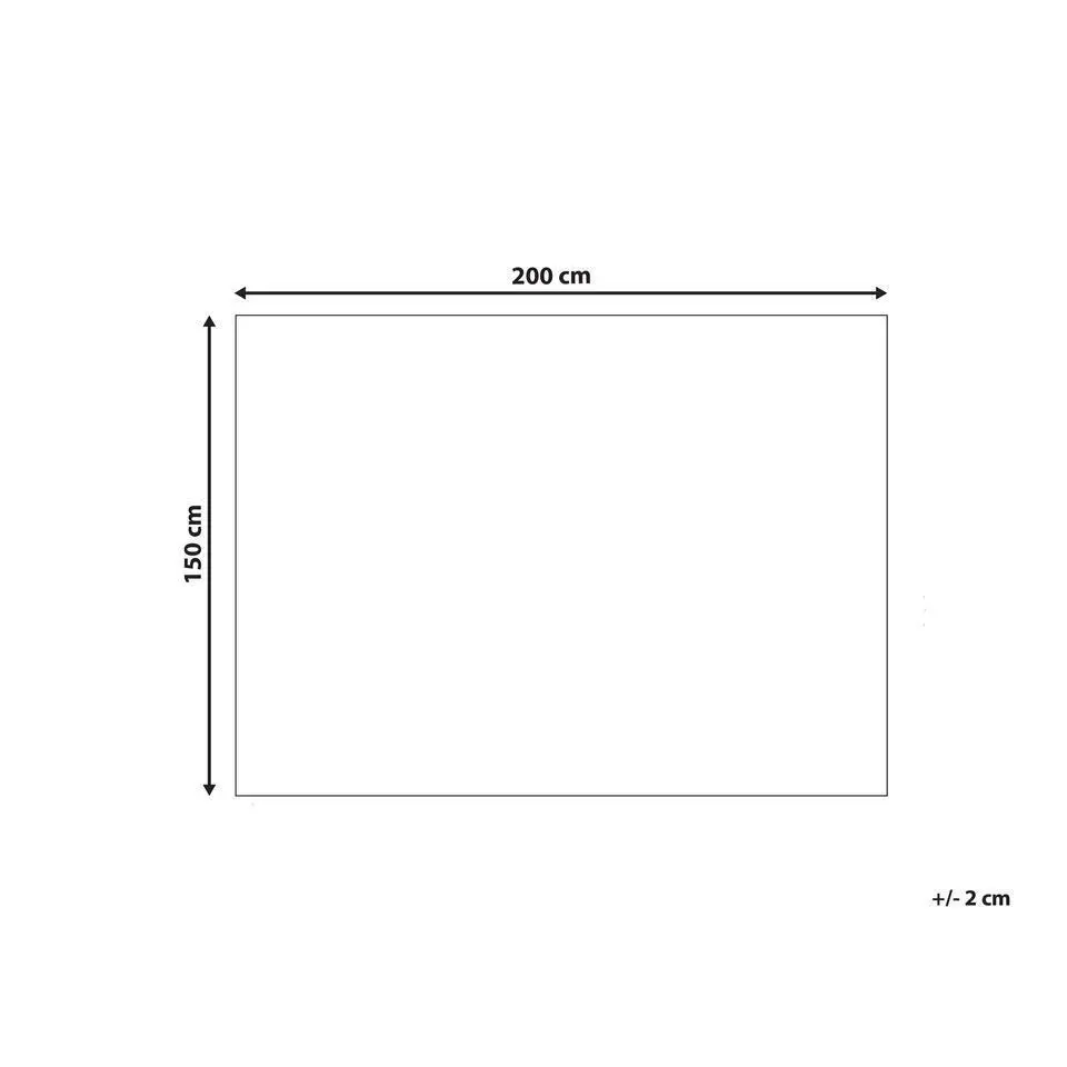 CALLISTO - Verzwaringsdeken hoes - Grijs - 150 x 200 cm - Polyester