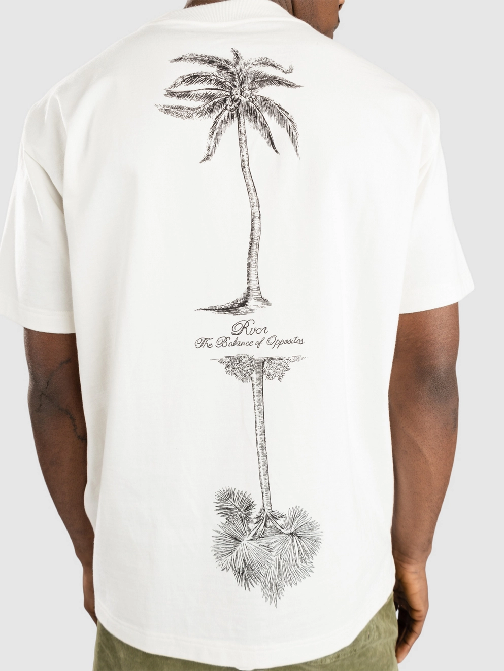 RVCA Tiger Style T-Shirt salt