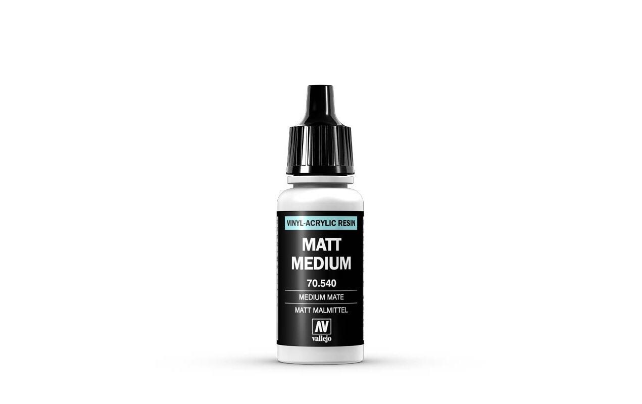 Medium Matt 17 mlVallejo Auxiliaries: Mattes, Transparentes Medium