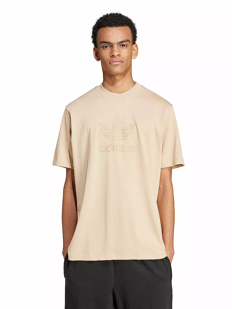 ADIDAS ORIGINALS T-Shirt hellbraun