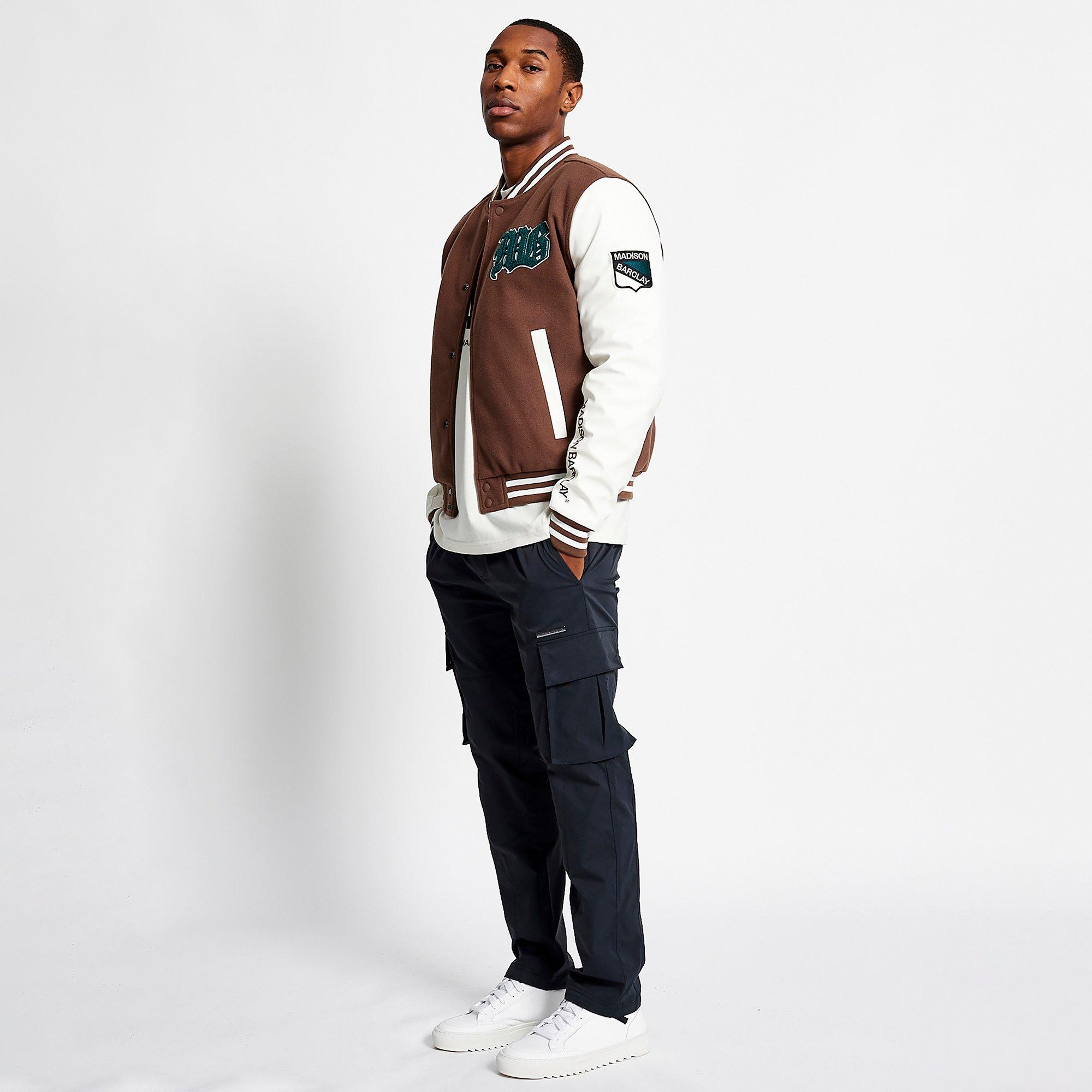 Madison Barclay Central Baseball Wool Jacket