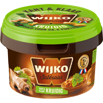 Wijko Satésaus Kruidig Kant en Klaar 250 g