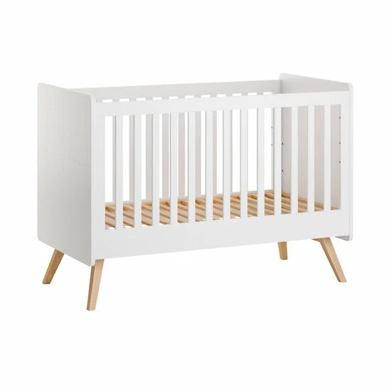 Vintage Vox Lit   Blanc / Chêne        70 x 140 cm   de               Vox