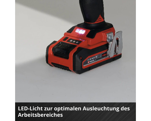 Accuschroefboormachine met enkelvoudige boorkop Einhell Power-X-Change TP-CD 18/80 Li BL, zonder accu en lader