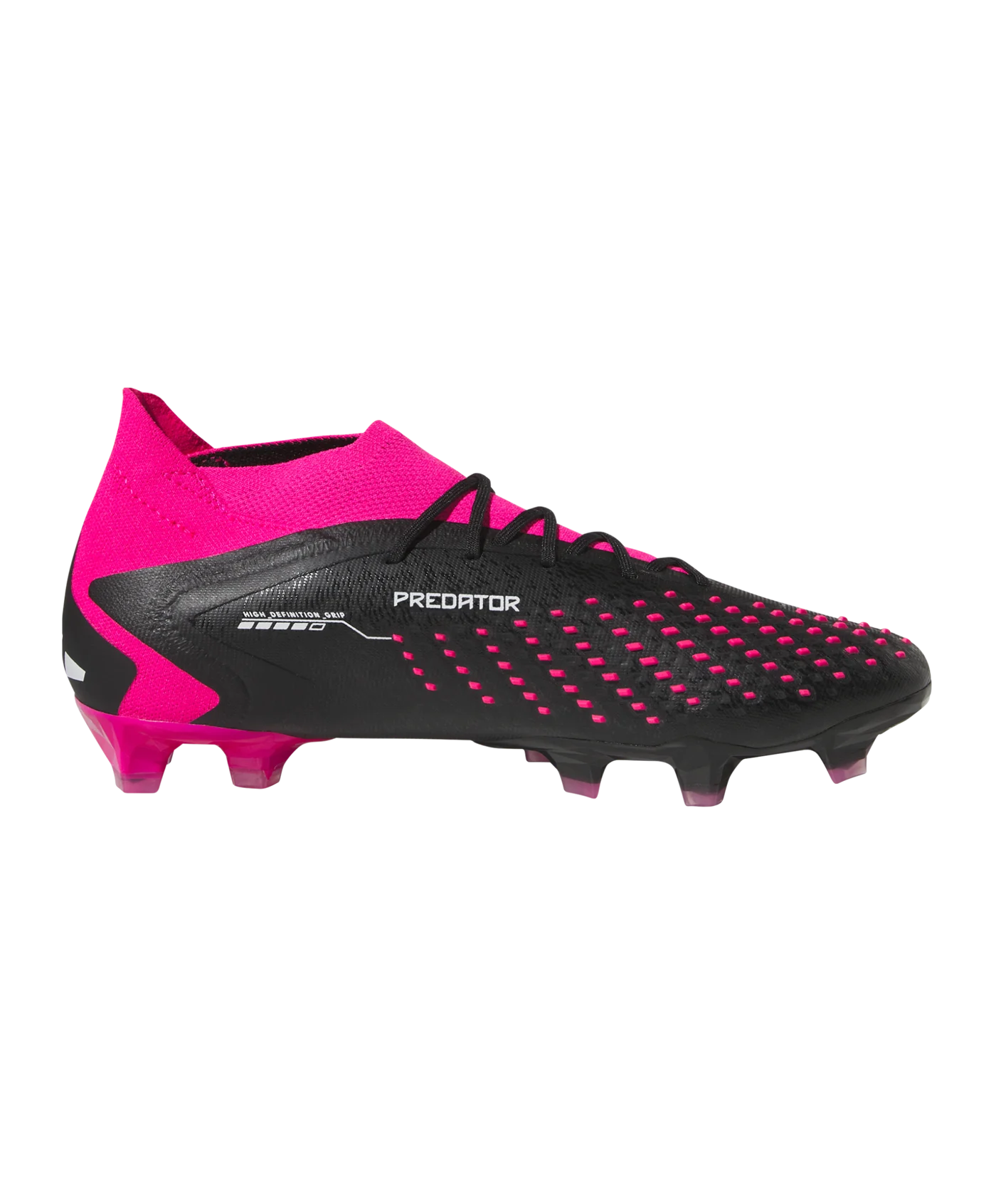adidas Predator Accuracy.1 FG Own Your Football Schwarz Weiss Pink