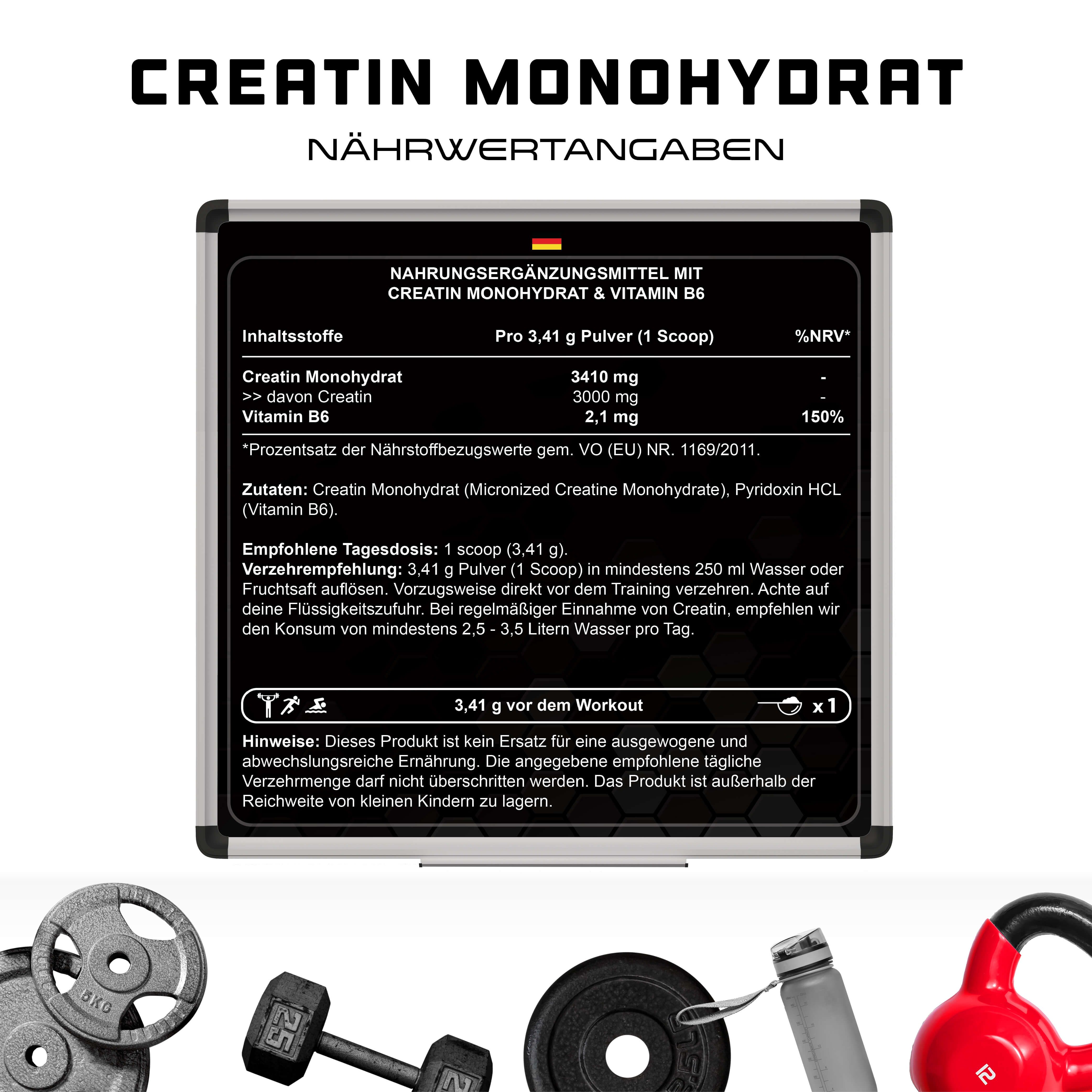 GEN Creatin Monohydrat Mesh 200