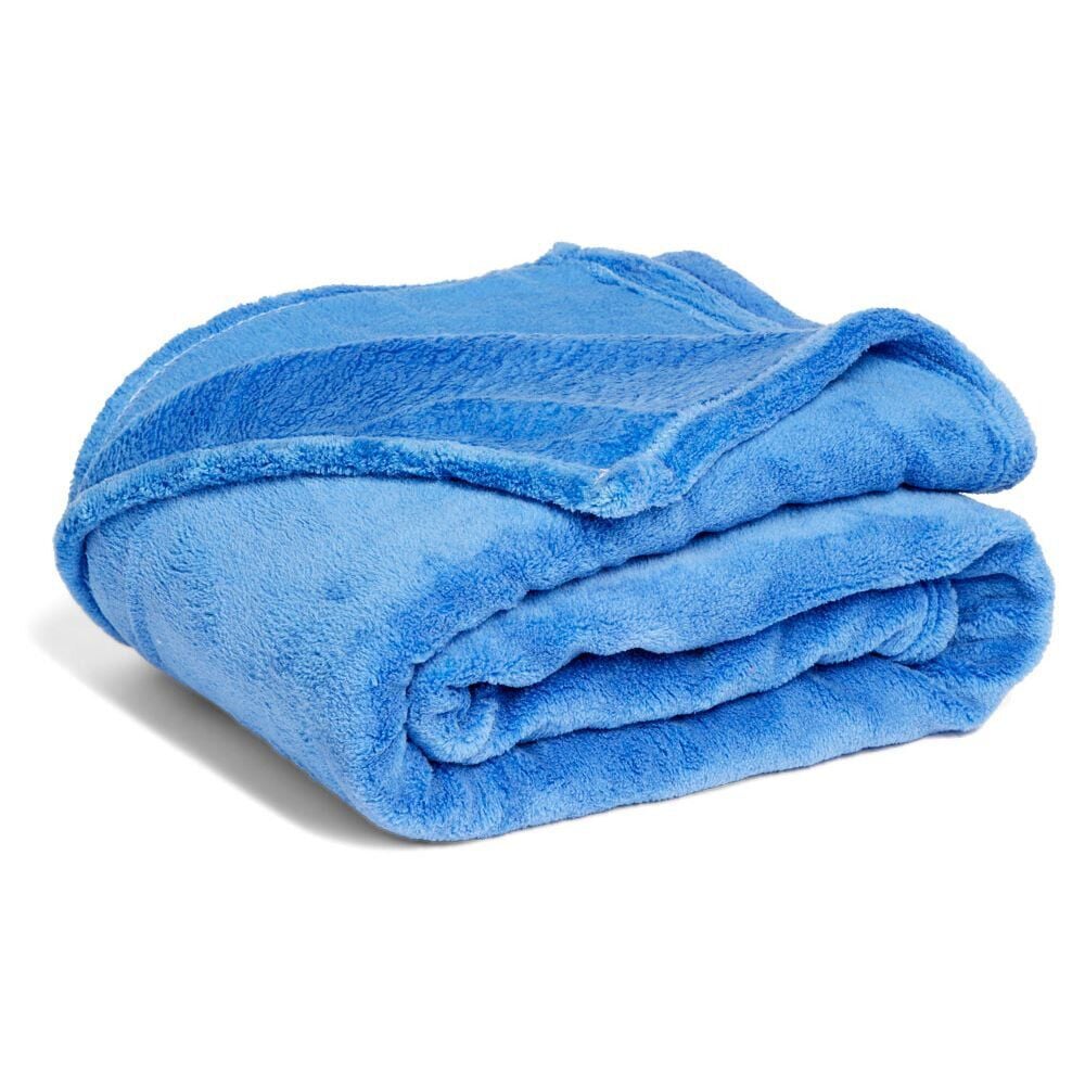 Couverture flanelle 150x200cm polyester - 3 coloris