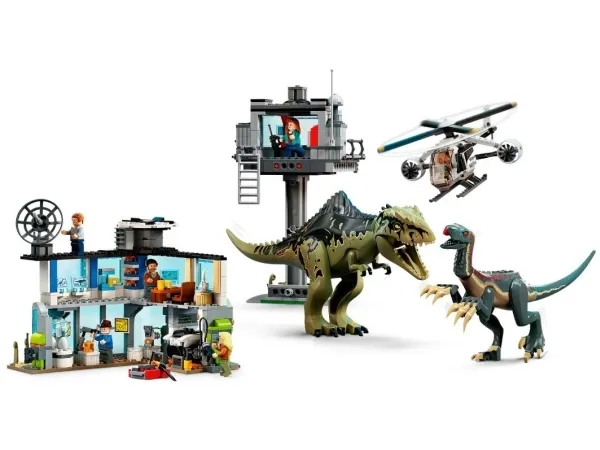 LEGO Jurassic World 76949 Giganotosaurus og therizinosaurus-angreb