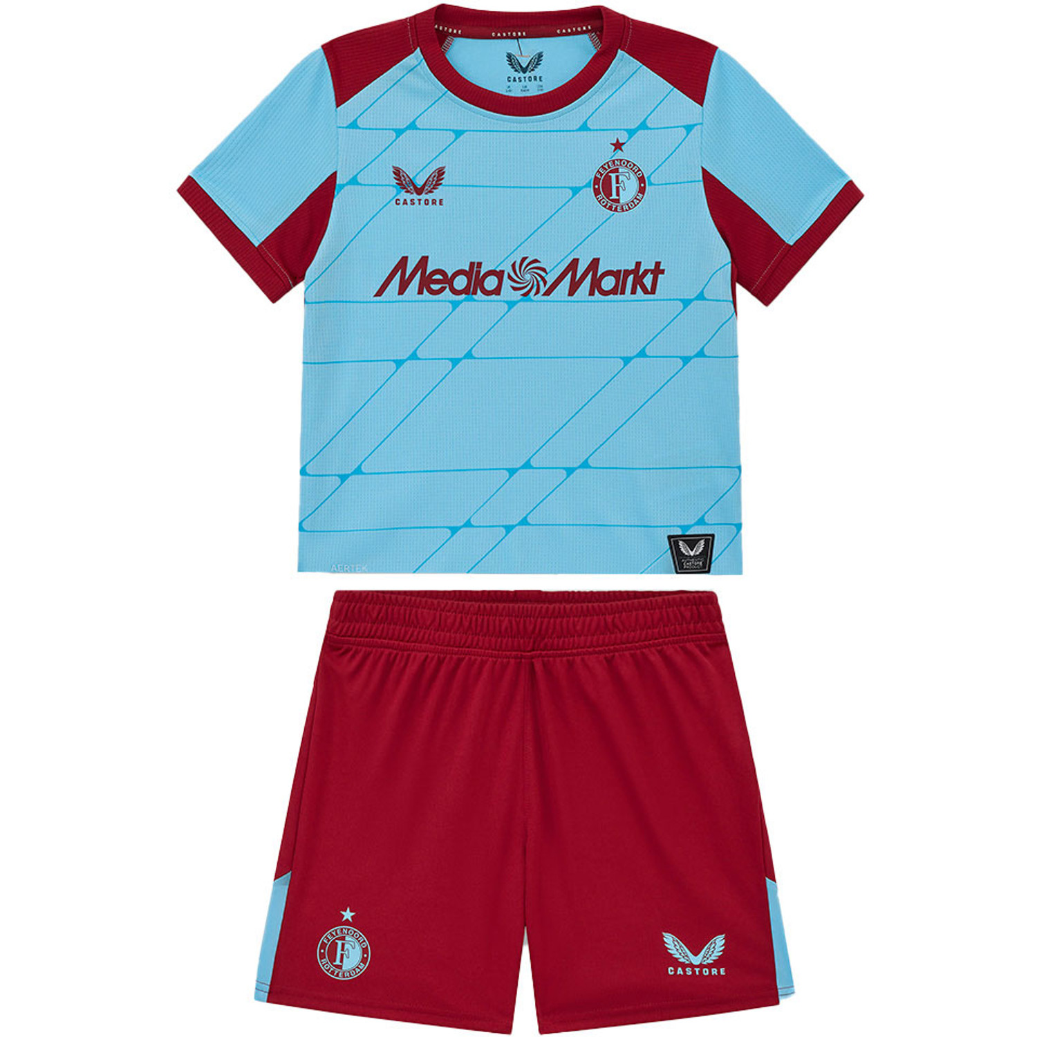 Castore Feyenoord 3rd Tenue Little Kids 2025/2026
