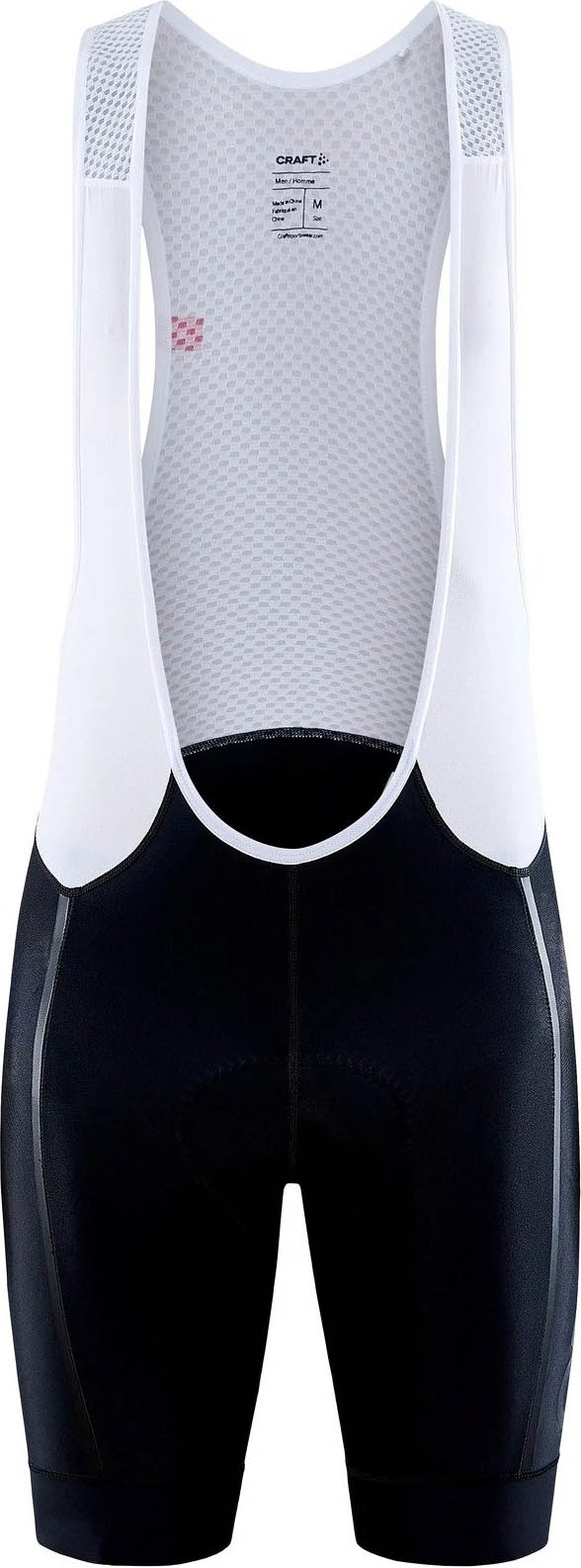 ADV Endur Bib Shorts Herre Black/White