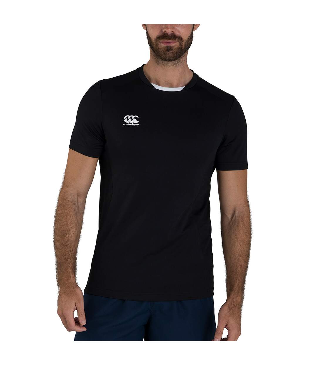 Canterbury - T-shirt CLUB DRY - Adulte (Noir) - UTPC4374