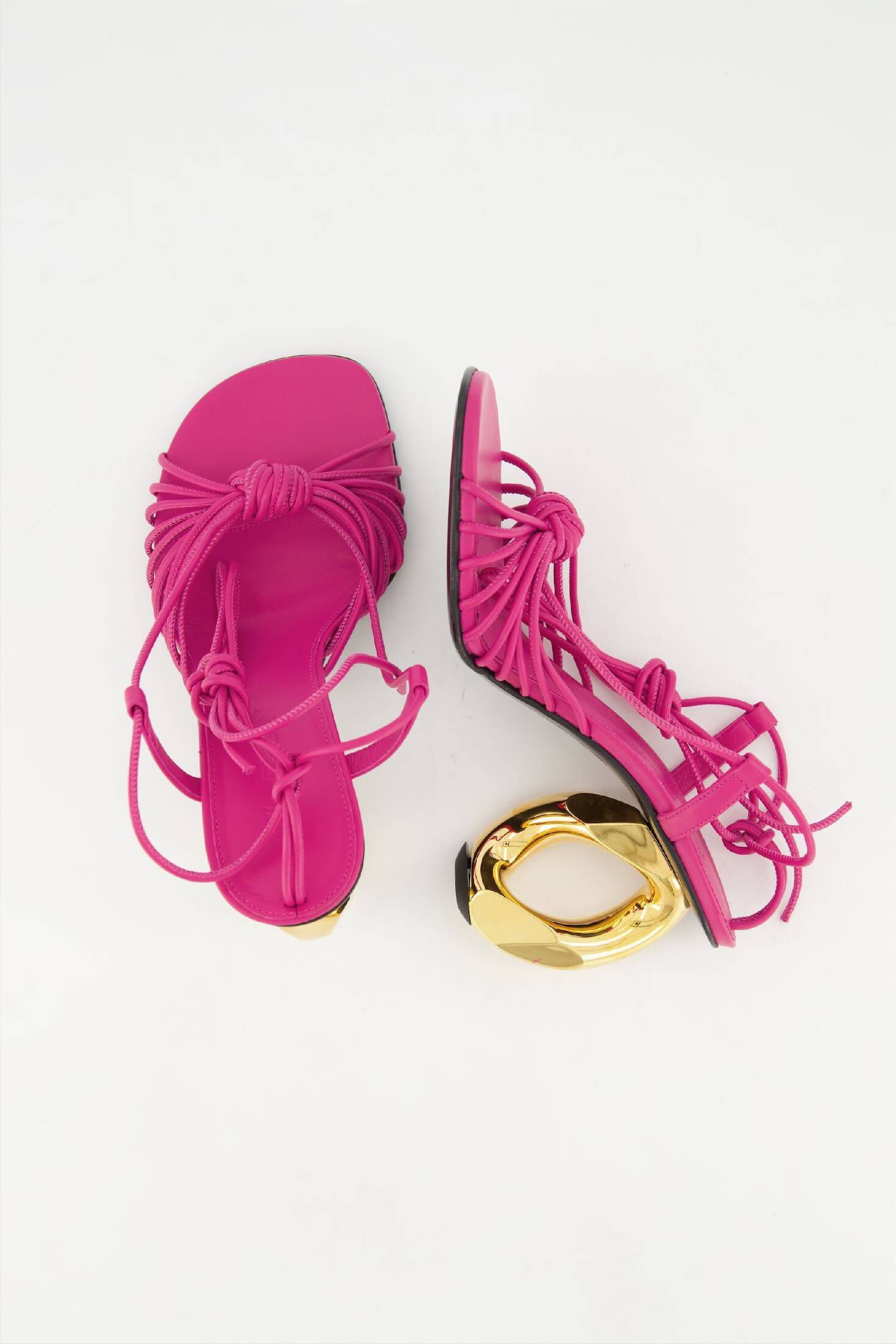 JW Anderson| Damen Sandaletten CHAIN LINK HEEL SANDAL