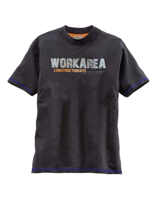 Terrax T-Shirt Zwart&Blauw - Werkkleding