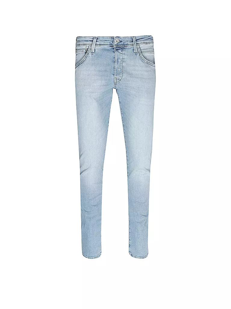 JACK & JONES Jeans Slim Fit JJIGLENN hellblau