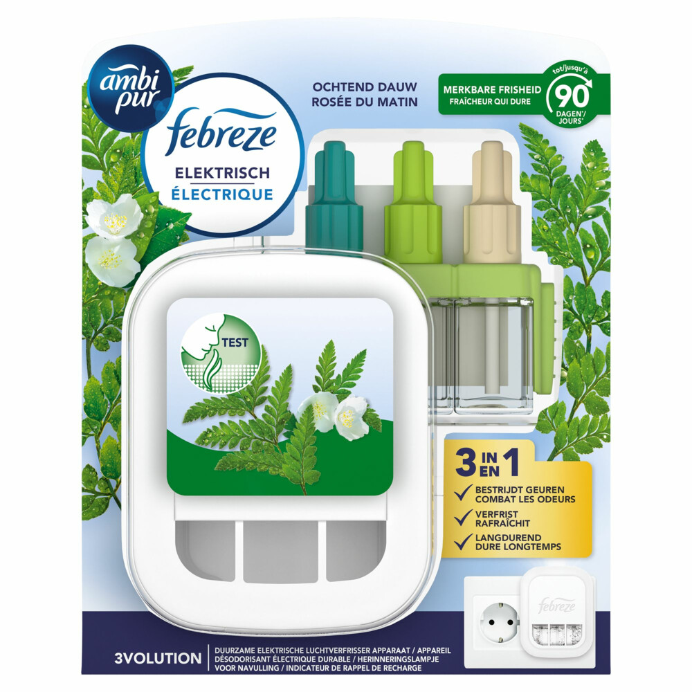 Ambi Pur 3Volution Starterkit Ochtend Dauw20 ml