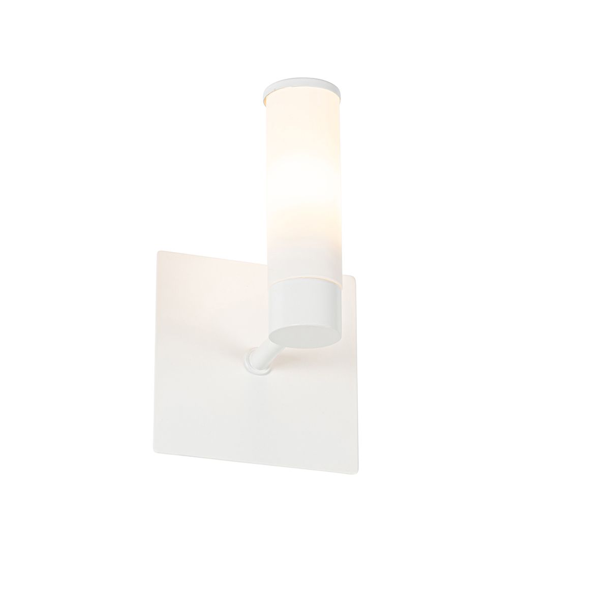 Moderne badkamer wandlamp wit IP44 - Bath