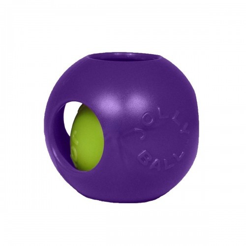 Brinquedo para cachorro Jolly com bola, roxo