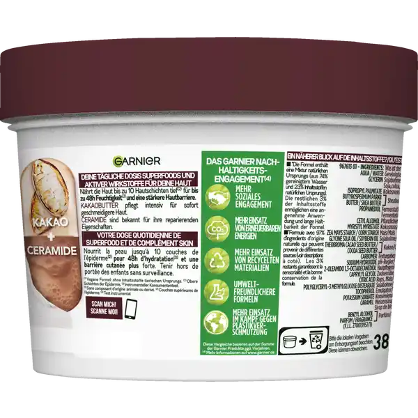 Körperpflege Superfood Kakao 48H Reparierend Sehr Trockene Haut