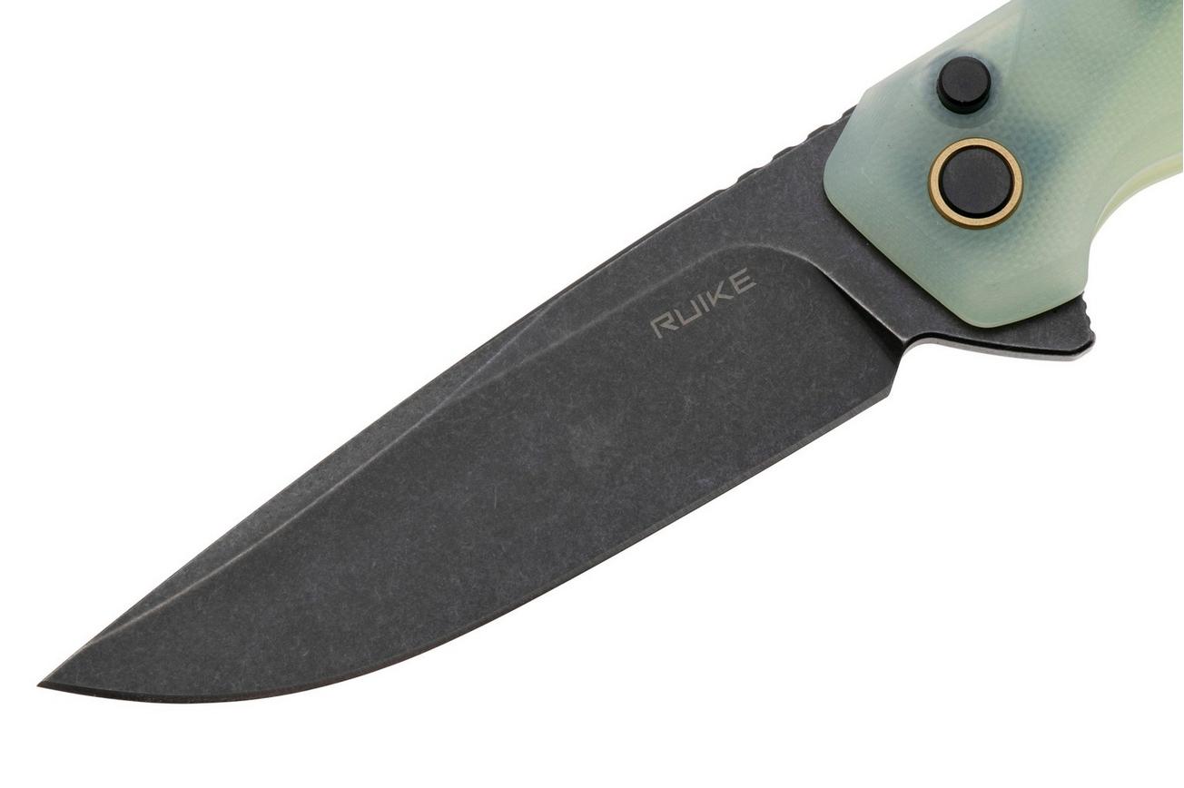 Ruike P873-C Blackwashed 14C28N, Jade G10, zakmes