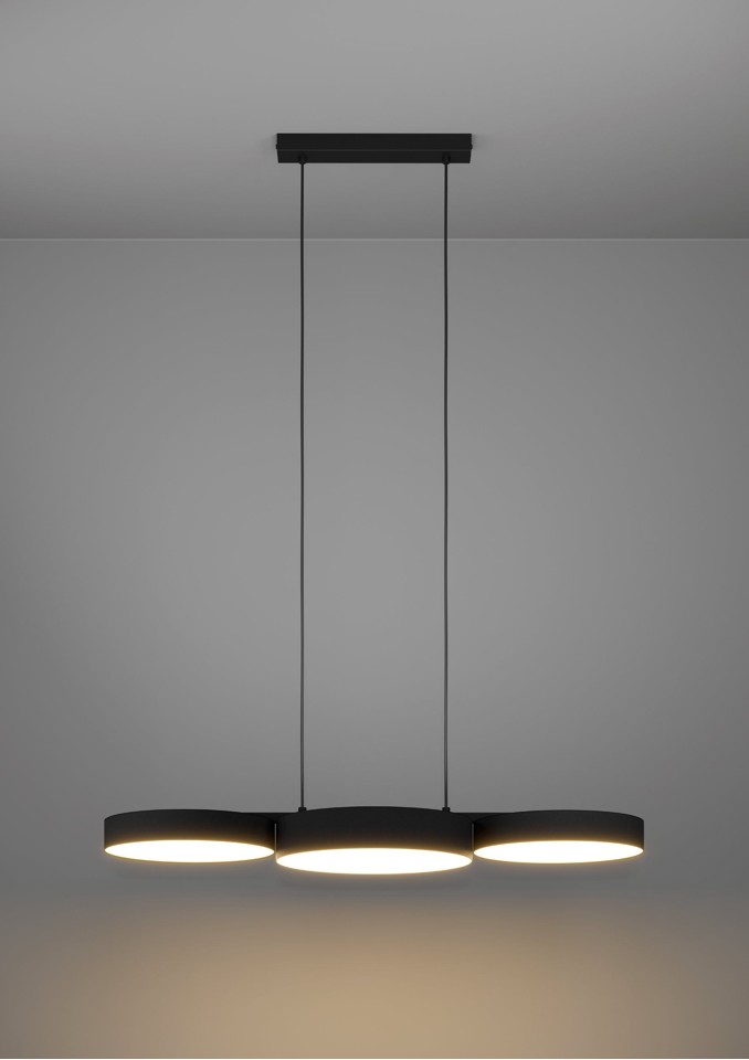 EGLO - Barbano-Z langbordspendel sort L84,5 - RGB + TW - Zigbee, Bluetooth